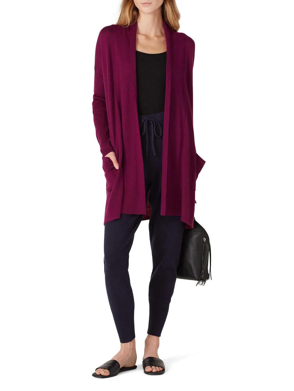 Natori Plum Cardigan Size XS